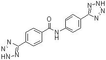 N-4-(1h-tetrazol-5-yl)phenyl-4-(1h-tetrazol-5-yl)benzamide Structure,132640-22-3Structure