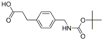 3-(4-((Tert-butoxycarbonylamino)methyl)phenyl)propanoic acid Structure,132691-45-3Structure