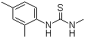 N-甲基-N-(2,4-二甲基苯基)硫脲结构式_13278-55-2结构式