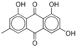 大黄素-d4结构式_132796-52-2结构式