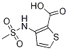 3-[(Methylsulfonyl)amino]- 2-thiophenecarboxylic acid Structure,132864-57-4Structure