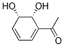 Ethanone, 1-(5,6-dihydroxy-1,3-cyclohexadien-1-yl)-, cis-(9ci) Structure,132898-90-9Structure