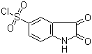 5-(Chlorosulfonyl) isatin Structure,132898-96-5Structure