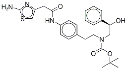 N-tert-butoxycarbonyl mirabegron Structure,1329485-55-3Structure