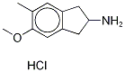 5-Methoxy-6-methyl-2-aminoindane hydrochloride Structure,132980-17-7Structure