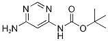 Tert-butyl 6-aminopyrimidin-4-ylcarbamate Structure,1330532-98-3Structure