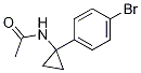 N-[1-(4-bromophenyl)cyclopropyl]acetamide Structure,1330750-29-2Structure