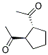 Ethanone, 1,1-(1,2-cyclopentanediyl)bis-, trans-(9ci) Structure,133116-25-3Structure