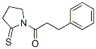 2-Pyrrolidinethione, 1-(1-oxo-3-phenylpropyl)-(9ci) Structure,133218-32-3Structure