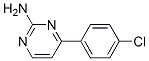 4-(4-Chlorophenyl)pyrimidin-2-amine Structure,133256-51-6Structure