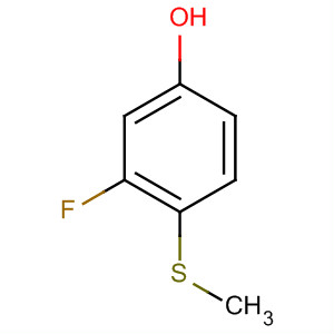 3-Fluoro-4-(methylthio)phenol Structure,13333-79-4Structure