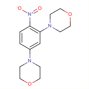 4-(5-Morpholino-2-nitrophenyl)morpholine Structure,133387-34-5Structure