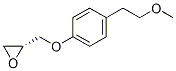 (R)-3-[4-(2-甲氧基乙基)苯氧基]-1,2-环氧基丙烷结构式_133397-54-3结构式