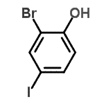 2-Bromo-4-iodophenol Structure,133430-98-5Structure