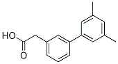 2-(3,5-Dimethyl-[1,1-biphenyl]-3-yl)aceticacid Structure,1334500-03-6Structure