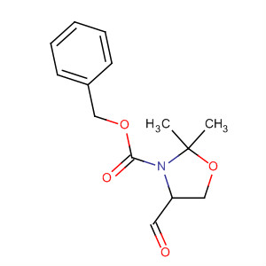 (R)-benzyl 4-formyl-2,2-dimethyloxazolidine-3-carboxylate Structure,133464-37-6Structure