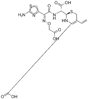 头孢克肟EP结构式_1335475-08-5结构式