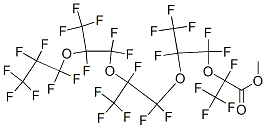 Perfluoro-2,5,8,11-tetramethyl-3,6,9,12-tetra-oxapentadecanoic acid methyl ester Structure,133609-46-8Structure