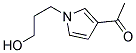 Ethanone, 1-[1-(3-hydroxypropyl)-1h-pyrrol-3-yl]-(9ci) Structure,133611-46-8Structure