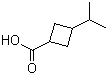 3-Isopropyl-cyclobutanecarboxylic acid Structure,13363-91-2Structure