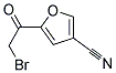 3-Furancarbonitrile, 5-(bromoacetyl)-(9ci) Structure,133674-68-7Structure