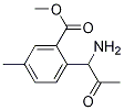 Methyl 2-(1-amino-2-oxopropyl)-5-methylbenzoate Structure,1337727-58-8Structure