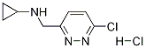 N-((6-chloropyridazin-3-yl)methyl)cyclopropanamine hydrochloride Structure,1337880-84-8Structure