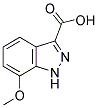 7-Methoxyindazole-3-carboxylic acid Structure,133841-08-4Structure