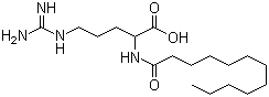 N-(1-oxododecyl)arginine Structure,133849-37-3Structure