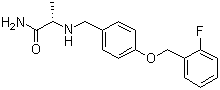 Ralfinamide Structure,133865-88-0Structure