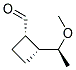 [1alpha,2alpha(s*)]-(9ci)-2-(1-甲氧基乙基)-环丁烷羧醛结构式_133868-23-2结构式