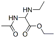 (9ci)-(乙酰基氨基)(乙基氨基)-乙酸乙酯结构式_133873-10-6结构式