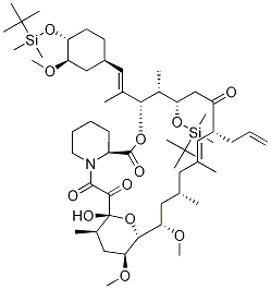 24,32-Bis-o-(tert-butyldimethylsilyl)-fk-506 Structure,133941-75-0Structure