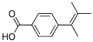 (9ci)-4-(1,2-二甲基-1-丙烯基)-苯甲酸结构式_13399-35-4结构式