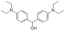 Bis(4-(diethylamino)phenyl)methanol Structure,134-91-8Structure