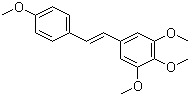 1,2,3-Trimethoxy-5-[(1e)-2-(4-methoxyphenyl)ethenyl]benzene Structure,134029-62-2Structure