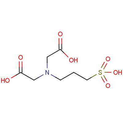 2-(Carboxymethyl-(3-sulfopropyl)amino)acetic acid Structure,134152-15-1Structure