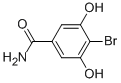 4-Bromo-3,5-dihydroxybenzamide Structure,13429-12-4Structure