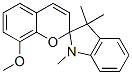 1,3,3-Trimethylindolino-8’-methoxybenzopyrylospiran Structure,13433-31-3Structure