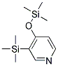 Pyridine, 3-(trimethylsilyl)-4-[(trimethylsilyl)oxy]-(9ci) Structure,134391-72-3Structure