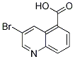 3-Bromoquinoline-5-carboxylic acid Structure,1344046-12-3Structure