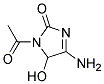 2H-imidazol-2-one, 1-acetyl-4-amino-1,5-dihydro-5-hydroxy-(9ci) Structure,134419-41-3Structure