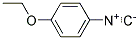 Benzene, 1-ethoxy-4-isocyano-(9ci) Structure,134420-06-7Structure