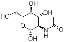 N-乙酰-氨基葡萄糖结构式_134451-94-8结构式