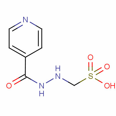 甲碘烟肼结构式_13447-95-5结构式