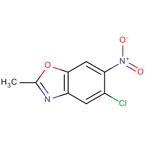 5-Chloro-2-methyl-6-nitrobenzoxazole Structure,13452-16-9Structure