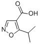 5-Isopropylisoxazole-4-carboxylic acid Structure,134541-05-2Structure