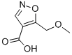 5-(Methoxymethyl)isoxazole-4-carboxylic acid Structure,134541-08-5Structure