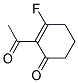 2-Cyclohexen-1-one, 2-acetyl-3-fluoro-(9ci) Structure,134614-45-2Structure