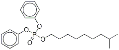 Diphenyl 8-methyl-1-nonanol phosphate Structure,1346599-15-2Structure